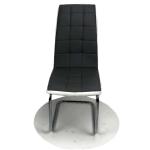 100cm Electroplate Z Leg 58KGS High Back Dining Room Chairs