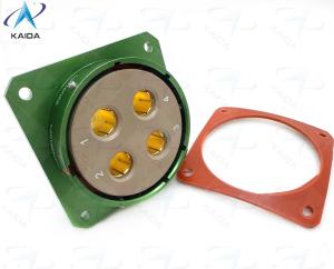 China Aluminum Circular Electrical Connector -55C To 125C for Heavy-Duty Industrial Machinery.in Extreme Temperatures.High-current Connector. Y50DX-3204ZK10P1 on sale