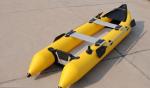 2 Person 0.9mm PVC Inflatable Sea Kayak For Eskimo Hunter , CE Certificate