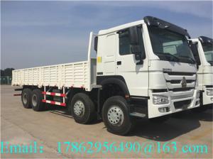 Quality 3800mm Wheelbase 8×4 Heavy Cargo Truck 102km/H Max Speed ISO Certificated wholesale