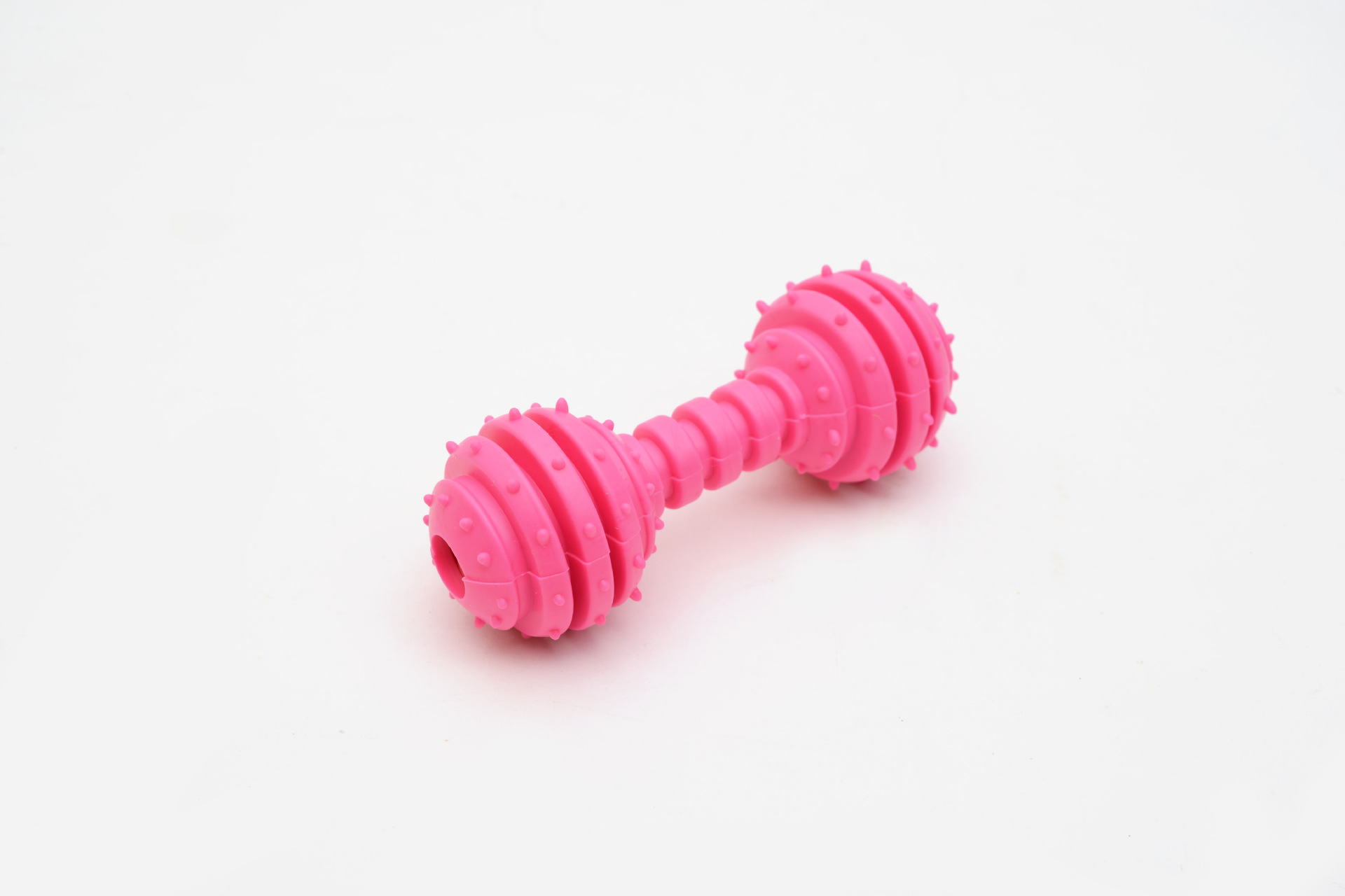 Dog Chew Toy Bone Shape TPR Pet Dog Toy Barbell Stocked for Your Furry Friend