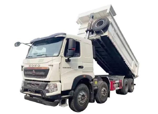 Used/Second Hand 8*4 Sinotruck HOWO Dump Tipper Truck with White/Red/Customized