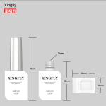 10ml Square Empty Cosmetic Containers Gel Nail Polish Bottle