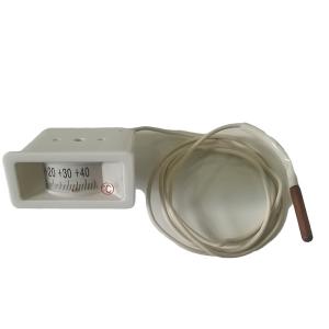 Quality Plastic Lens Capillary Tube 62mmx28mm 40C Rectangle Capillary Temperature Gauge wholesale