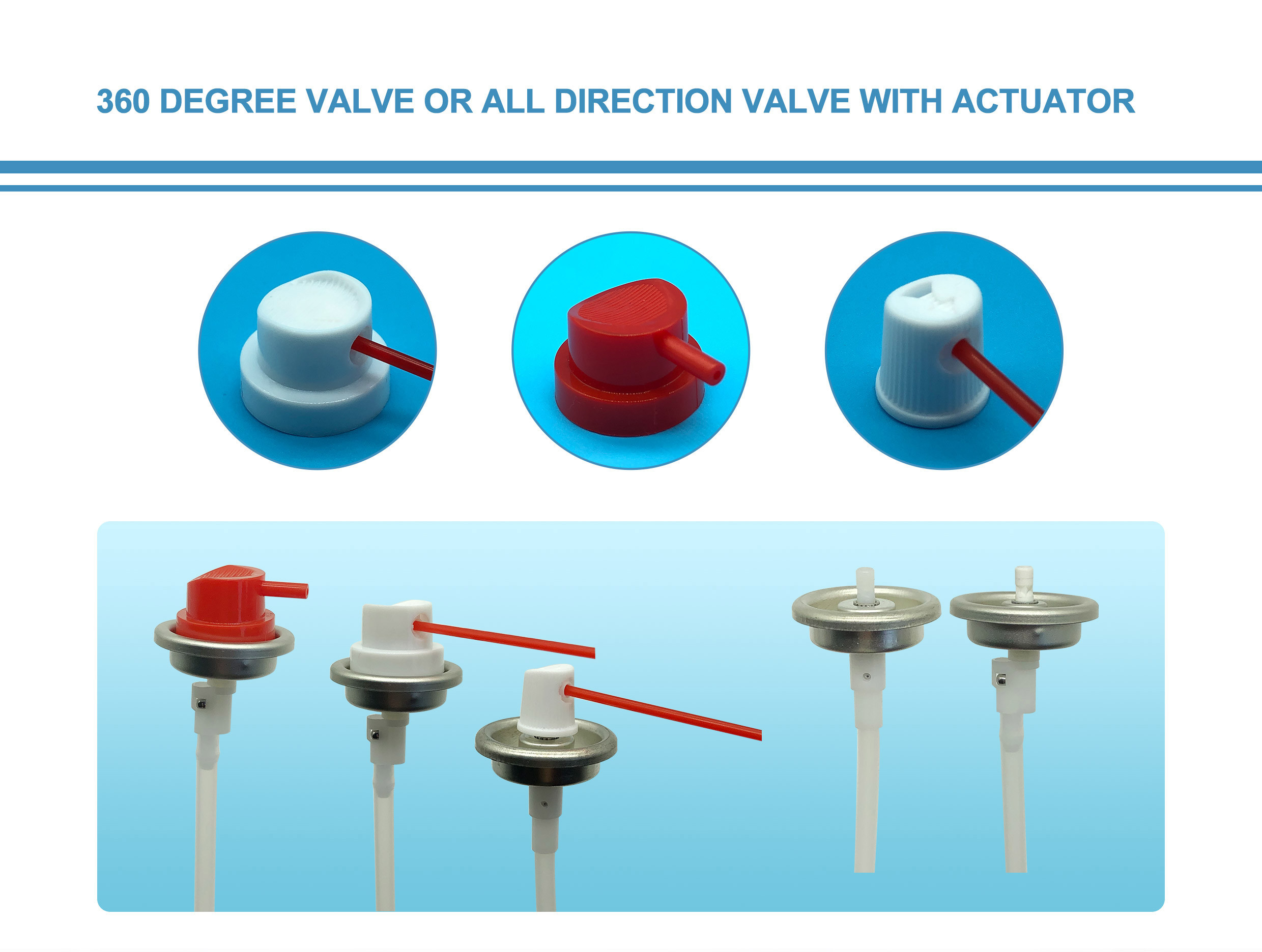 Premium Full-Circle Spray Valve For Landscape Sprinklers High-End Spraying For Gardens