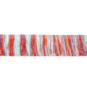 Quality Multi Coloured 4.4cm Garments Tassel Fringe Trim wholesale