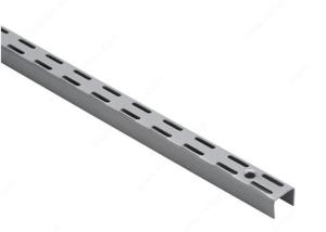 Quality Powder Coated Slotted Square Metal Tubing , 1-1/4&quot; Width Slotted Steel Tube wholesale