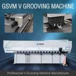Heavy Duty V Groove Cutter Machine Elevator Wall Panels V Groover Machine