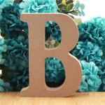 Nontoxic Standing 3.94in Wooden Letters Alphabet For Wedding