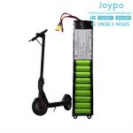 18650 Electric Scooter Lithium Ion Battery Pack 36V 7.5Ah With Smart BMS