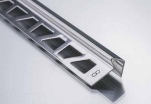 Quality Decoration Stainless Steel Transition Strip Floor Tile Trim Corner T Shape Line wholesale