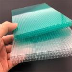 Flame Retardant Brown Eco-Friendly Rainproof PC Hollow Sheet Greenhouse