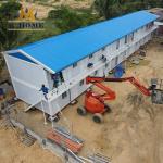 20Ft Temporary Construction Site Worker Accommodation