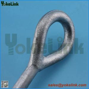 Quality ASTM A153 Oval eye bolt with square nut wholesale