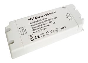 Quality Bathroom Kitchen Cabinet Lighting Class 2 LED Driver 60W 12V wholesale