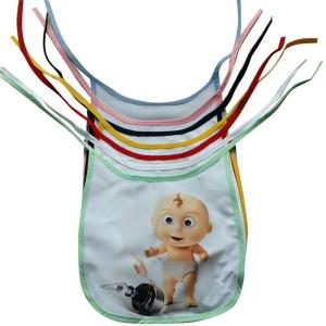 Quality DIY Personalized Sublimation Printable Baby Bibs For Babies wholesale