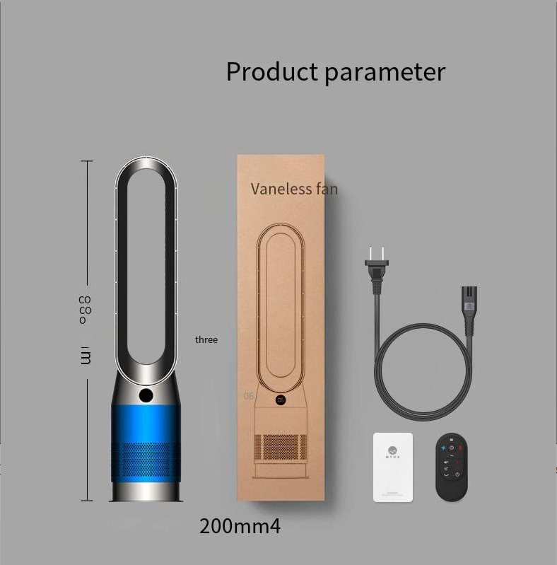 88*20CM Product Size Electric Cooling and Heating Tower Fan with Smart Remote Control