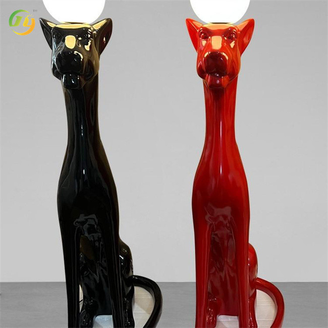 JYLIGHTING White Art Design Modern Floor Lamp Indoor Modern Creative Abstract Sculpture Mannequin Led Floor Lamp