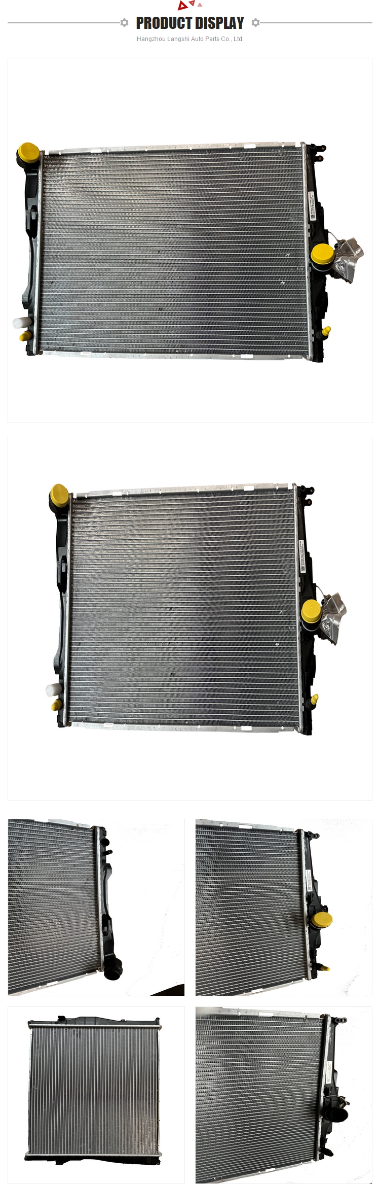 Aluminum Radiator Water Tank for BMW E81 E82 E84 E87 E88 E89 E91 E92 E93 17117562079