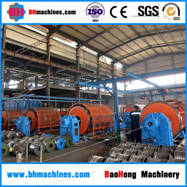 2017 Hot Selling Low Price Rigid Wire Cable Tubular Stranding Machine