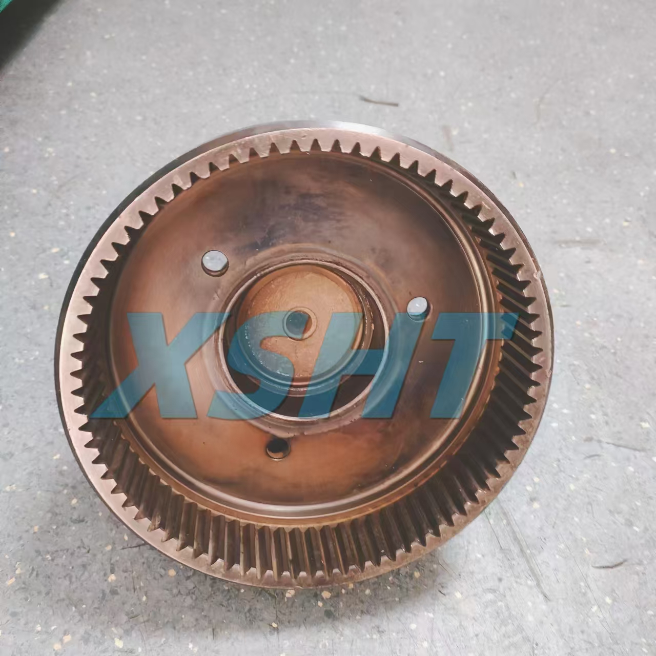 VG1400 Split Case Transmission Parts 77 Teeth Gear Ring for Shacman Trucks 3872820108
