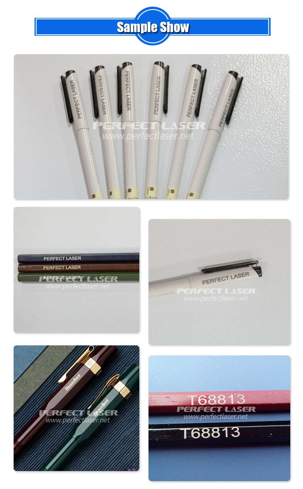 High Speed Personalized Laser Marking Machine Pen Laser Engraving Machine