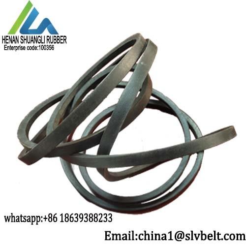 Rubber Ladder B Section V Belt Transmission Black Color TOP Width17mm Height