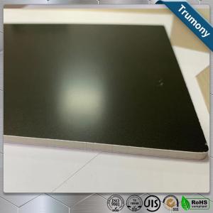 Quality Matt Black High Grade Aluminum Mirror Sheet Composite Panel For Decoration Billboard wholesale