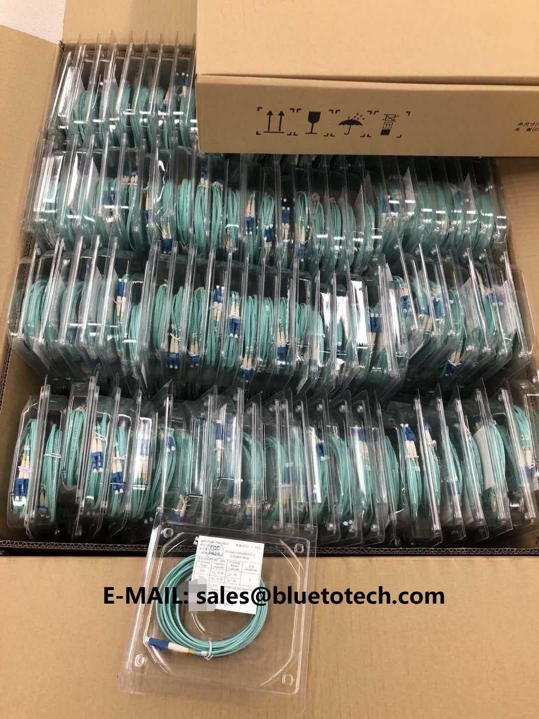 JONHON Huawei Fiber Optic Patch Cord LC-LC OM3 Multimode Duplex JONHON Huawei Fiber Patch Cable Multi Mode Aqua Color