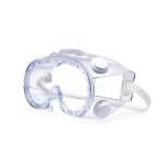 Impact Resistant Custom Medical Safety Goggles Four Valves Polycarbonate