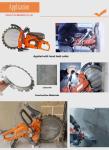 14Inch Diamond Ring Saw Blade Hard Held Cutter For Dry Cutting Concrete