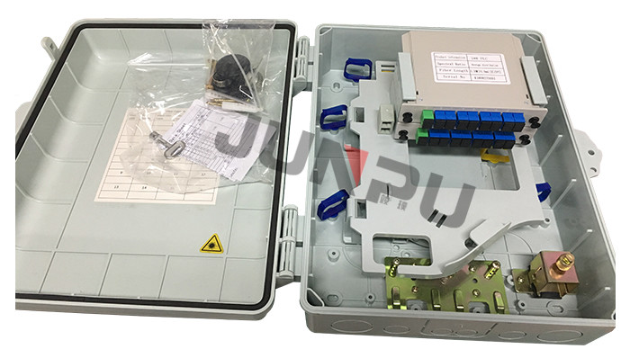 FTTH 24 Core Optical Fiber Termination Box with SC adapter, full load