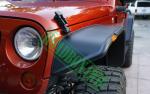 ABS wheel fender flare for Jeep wrangler JK ,2007-2015 Jeep Jk Wrangler flat