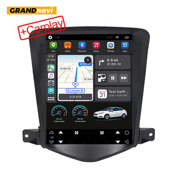 Chevrolet Cruze Radio Tesla Screen Entertainment with Built-in Bluetooth MP3/WMA