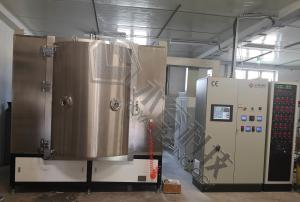 Quality PVD Glass IPG Gold Coating Machine , Crystal Cups Gold Film Ion Plating Equipment wholesale