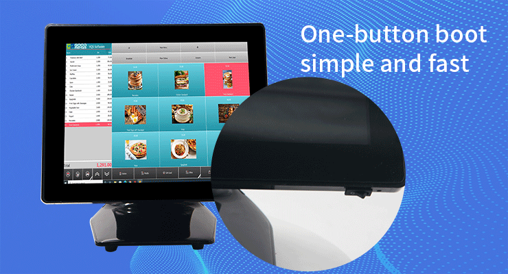 Sleek Design Cash Register Smart POS Perfect for Restaurant Retail and Convenience Store