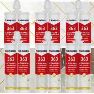 Quality Anti Mildew Sanded Epoxy Tile Sealant Grout Gap Filling Non Yellowing wholesale