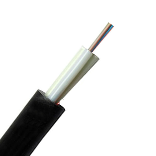 TWO FRP Single Mode GYFFY Aerial Fiber Optic Cable 6 / 8 / 12 / 24 Cores Mini ADSS