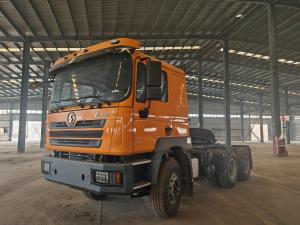 Quality Left Hand Driving 10 Tires Shacman Tractor Truck With 400L Aluminum Tanker wholesale