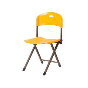 Quality Waterproof Yellow Plastic Folding Chairs , Foldable Camping Chair PP Injection wholesale