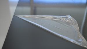 Quality LDPE 1000m 1200mm Protective Plastic Film For Metal Pre Coated Steel Coil Sheet wholesale