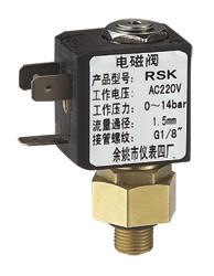 Quality NC 1/8 &quot; Liquid Miniature Solenoid Valve Direct Acting DC24V 12V Low Pressure wholesale
