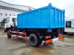 Detachable City Garbage Truck DongFeng Brand With Cummins 170hp ISO Approved