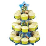 Eye Catching Cardboard Cake Stand Customized Logo Matt Lamination Surface