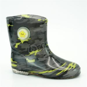 Quality SA8000 34EU Kids Light Up Rain Boots Waterproof for outdoor wholesale