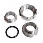 High Strength Pipe Sanitary Union Couplings Pipe Screw Connections Short Type