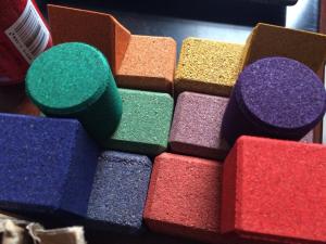 Quality Color cork brick block wholesale