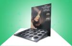 Glossy CMKY Printing Cardboard Countertop Displays For Displaying Haircare