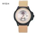 BARIHO Men's Quartz Watch With Gift Box Leather Band Jewelry Watch M132