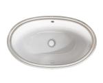 ARROW AP4011 Oval Under Counter Wash Basin White Ceramic Material